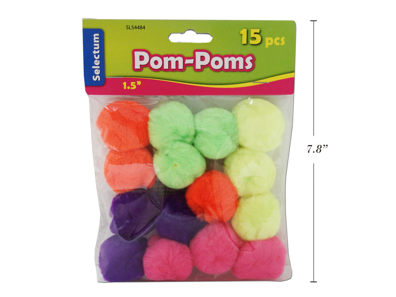 Brites Pom Poms 15 Pack