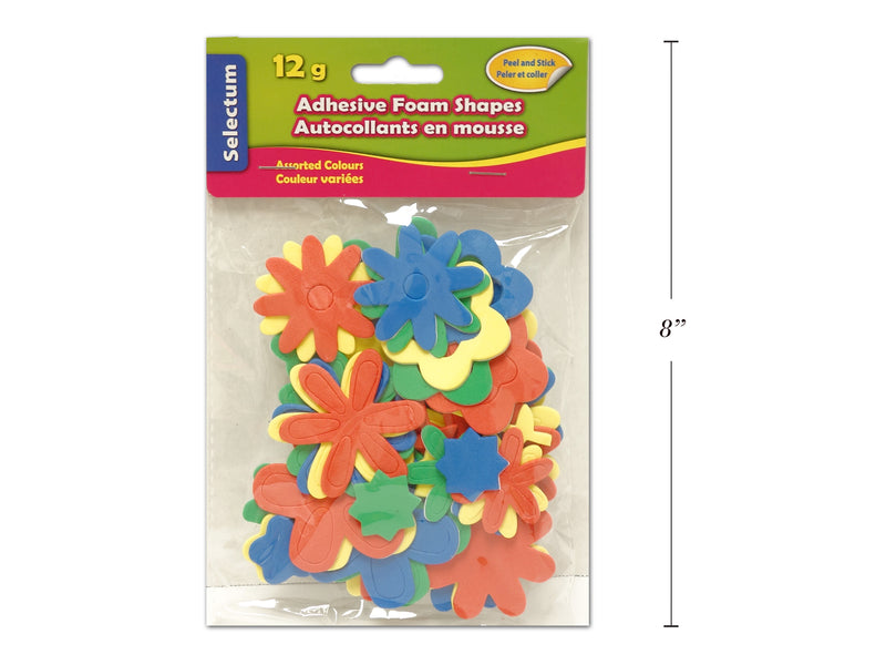 Adhesive Foam Shapes Sunflowers