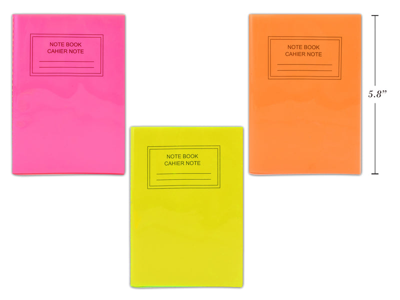 Neon Color Pvc Notebooks