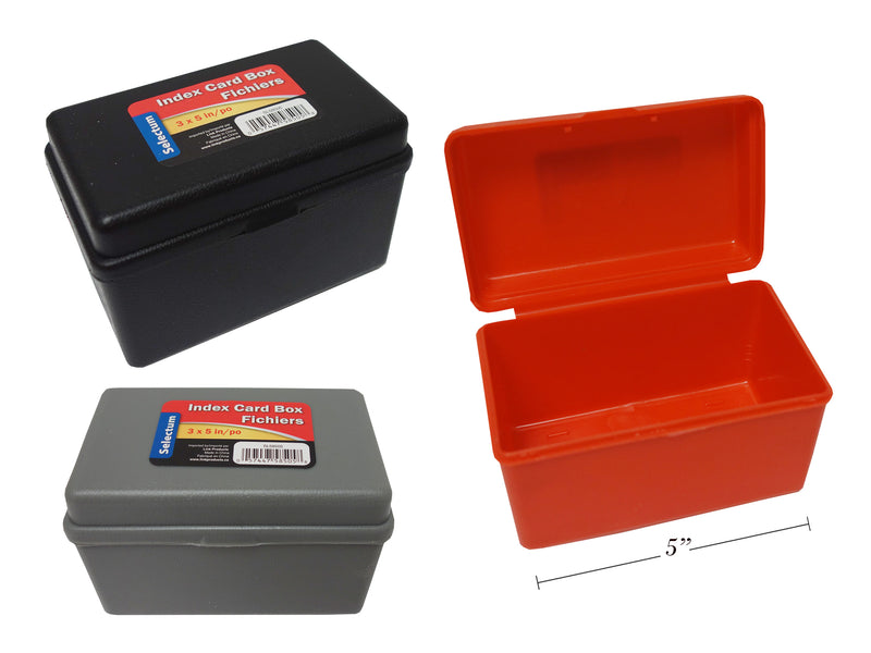 Plastic File Box With Lid