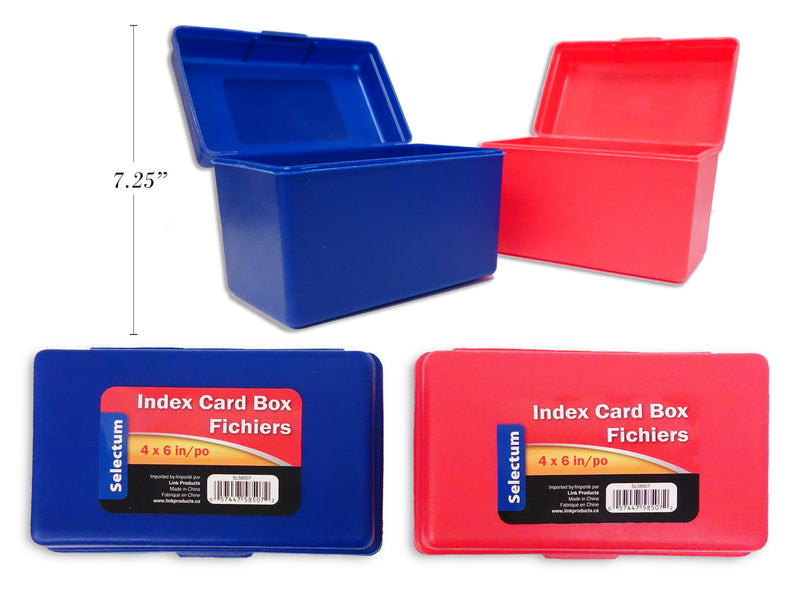 Plastic File Box With Lids