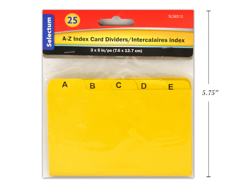 Index Card Dividers Small