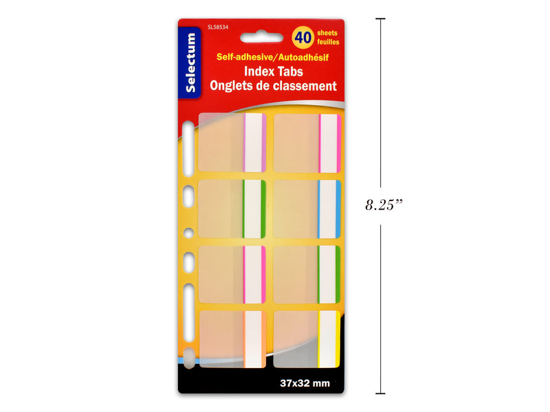 Self Adhesive Indexing Tabs