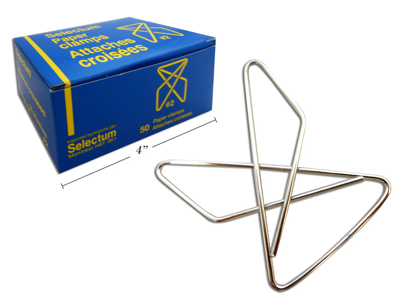 Paper Clamp Box Of 50 12 Pack