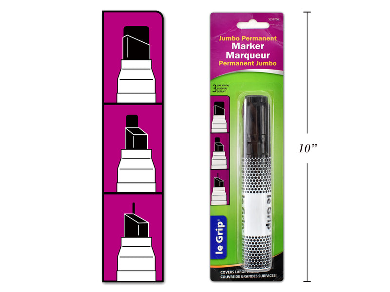 Line Width Black Jumbo Permanent Marker