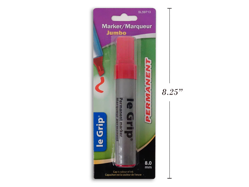 Red Permanent Jumbo Marker