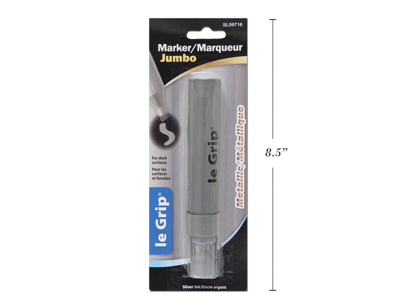 Jumbo Metallic Silver Ink Marker