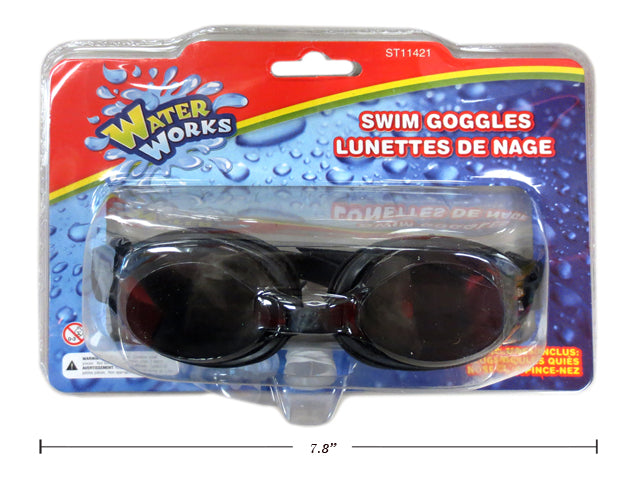 Advanced Swim Goggles With Ear Plugs And Nose Clip