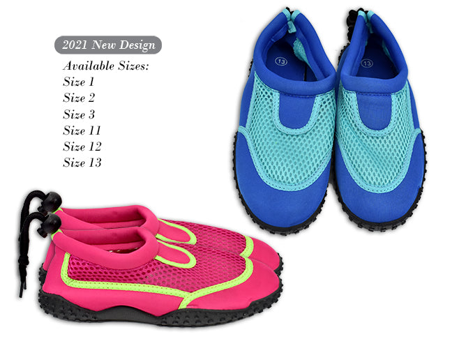 Youth Nylon Aqua Shoes