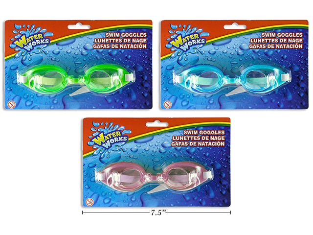Tinted Fashion Swim Goggles