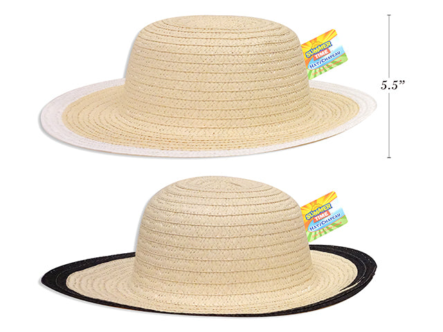 Rattan Hat With