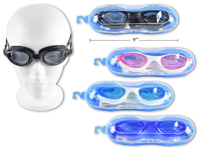Silicone Professional Tinted Swimming Goggle