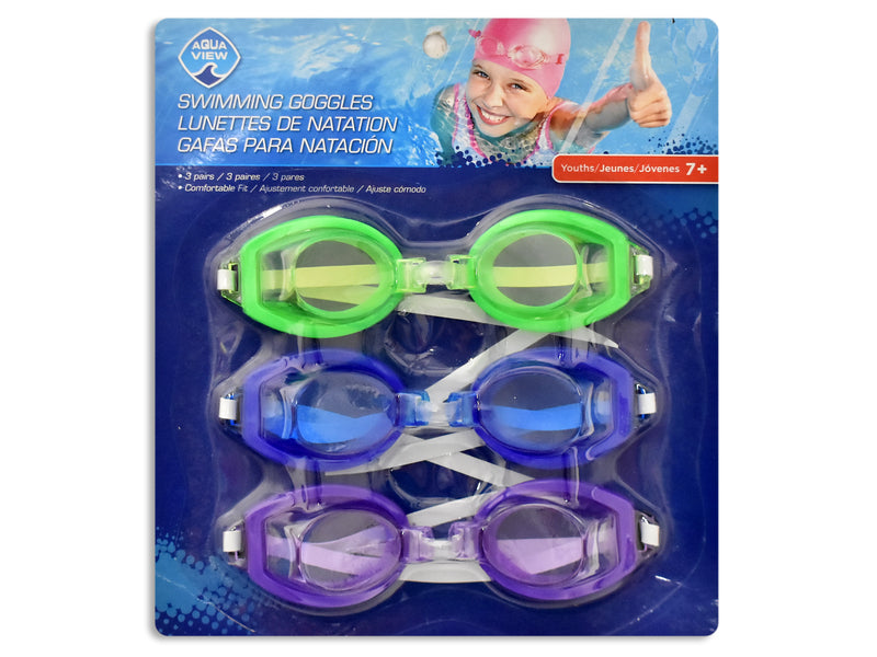 Neon Swimming Goggles