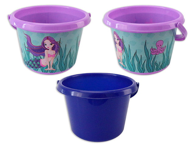 Summer Mermaid Pail With Handle