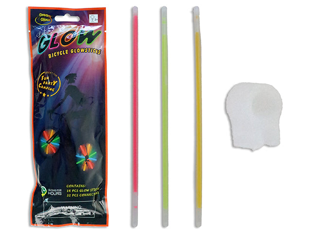 Glow In The Dark Bicycle Wheel Spoke Reflector Sticks