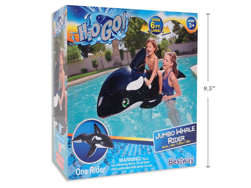 Inflatable Jumbo Whale Ride
