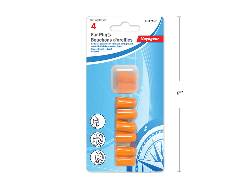Travel Ear Plugs 3 Pack
