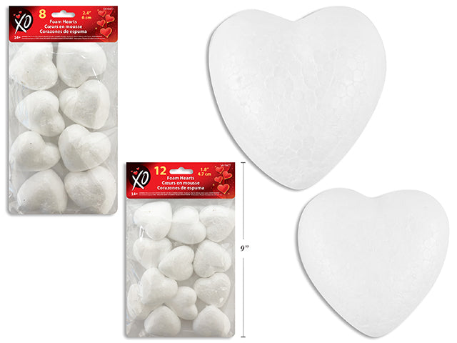 Craft Foam Heart Assortments