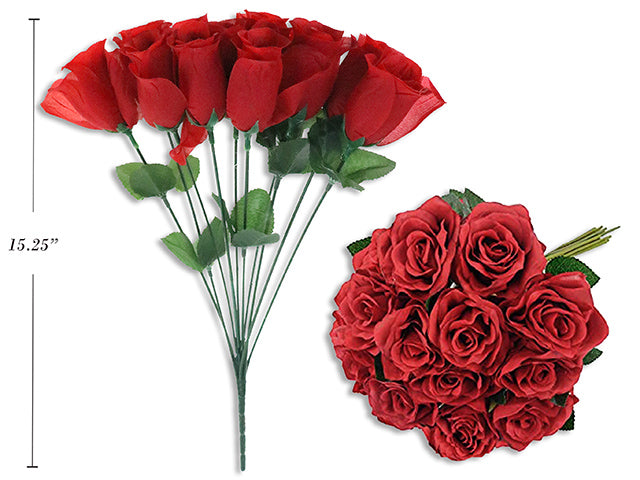 Valentines Rose Bouquet 12 Head