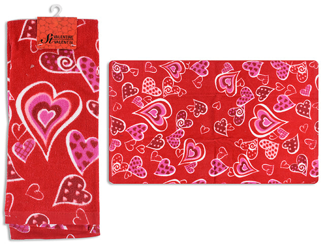 Valentines Printed Kitchen Towel