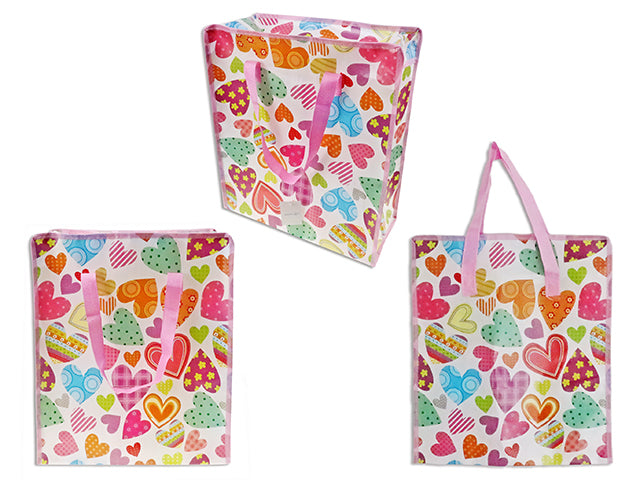Valentines Coated Non Woven Tote Bag