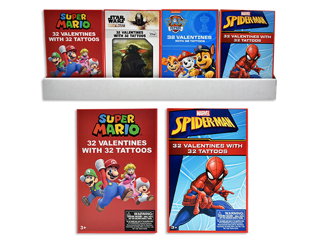 32Ct Tmnt Valentine'S W Tattoos