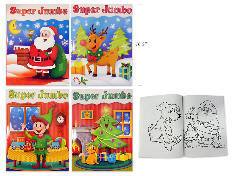 Super Jumbo Christmas Coloring Book