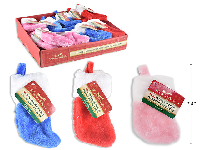 Christmas Plush Mini Stocking