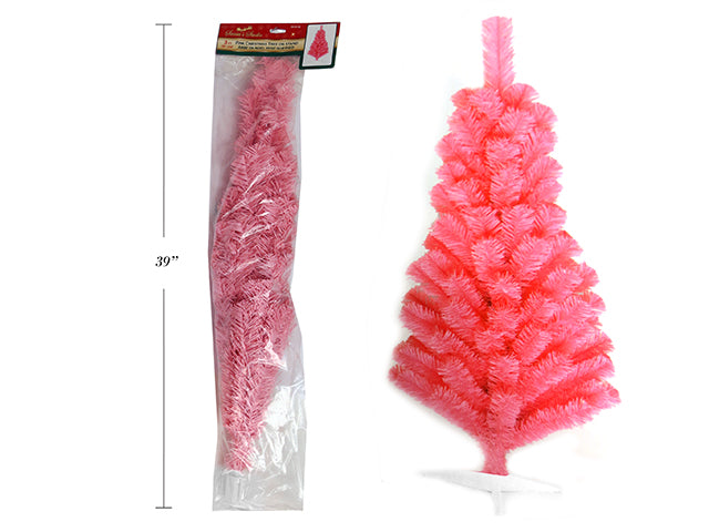 Christmas Pink Tree With 100 Tips
