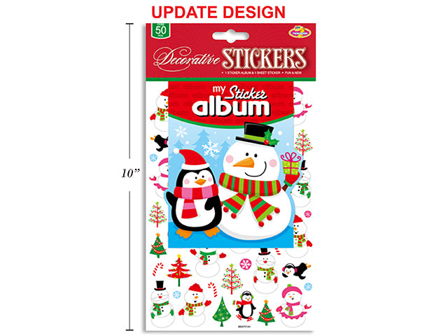 Christmas Stickers With Album