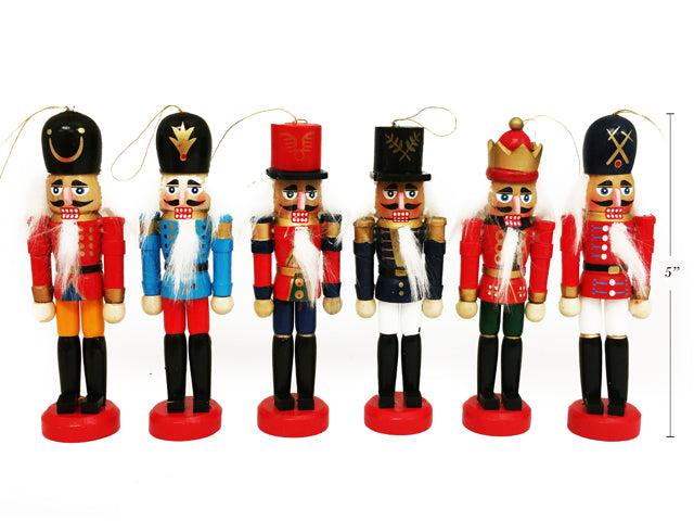 Christmas Traditional Nutcracker With Red Base