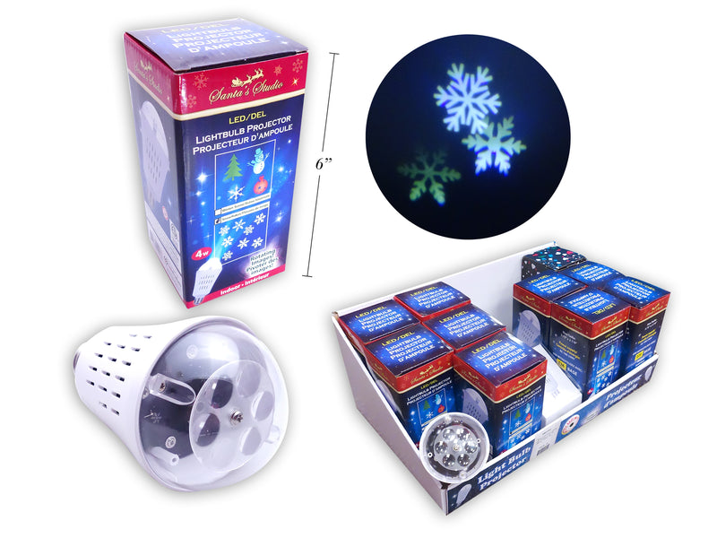 Christmas Indoor Light Bulb Projector