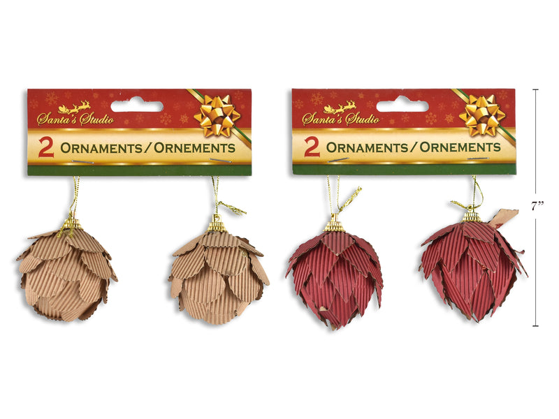 Christmas Paper Layered Ornament 2 Pack