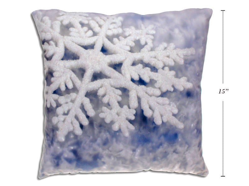 Snow Scene Pillow