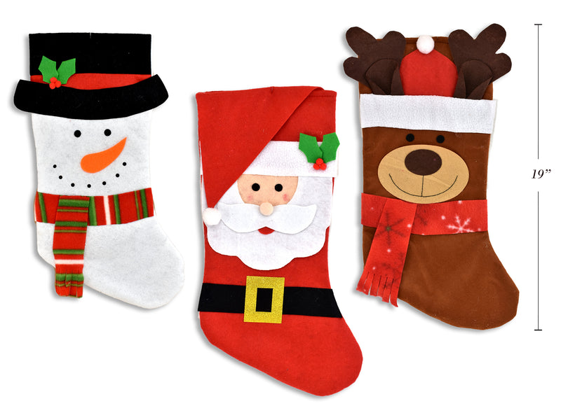 Christmas Character Stocking