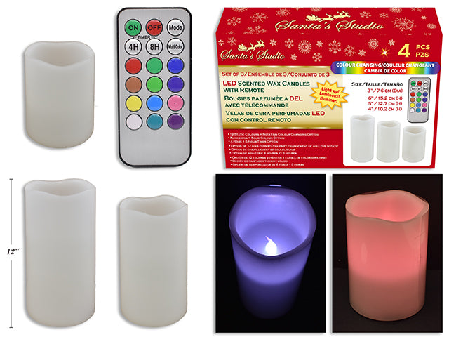 Color Changing Scented Candle