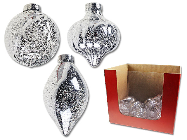 Christmas Crystal Mercury Ornament