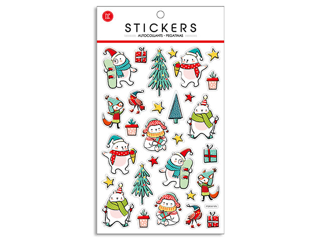 Christmas Pop Up Stickers