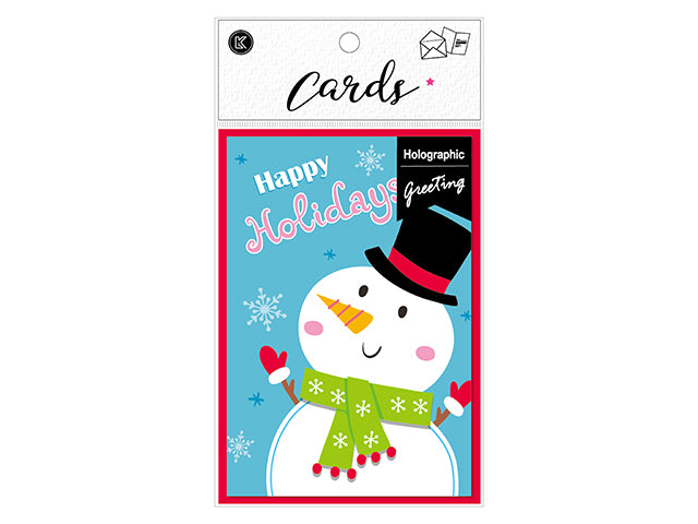 Christmas Holographic Christmas Cards