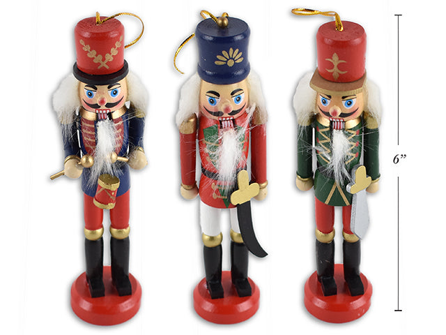 Traditional Nutcracker With Red Base Small