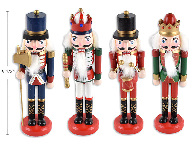 Traditional Nutcracker With Red Base Large