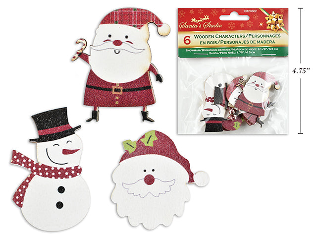 Christmas Printed Santa Snowman