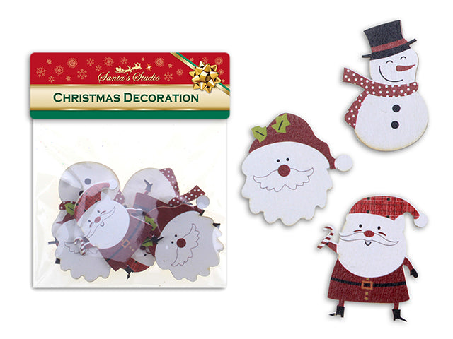 Christmas Printed Santa Snowman