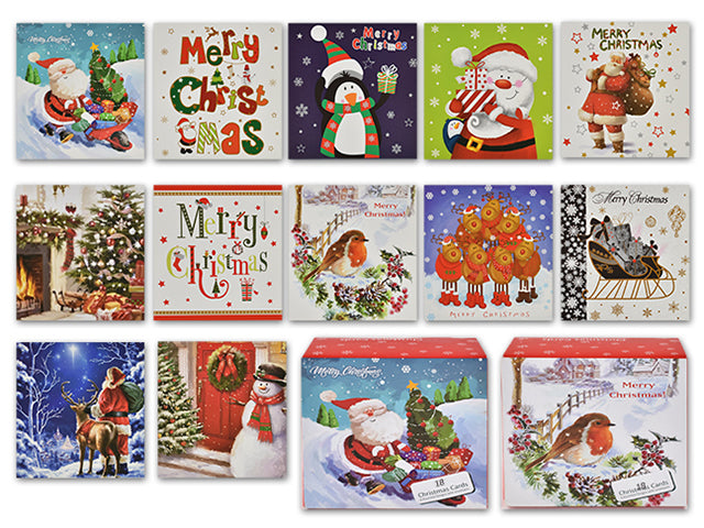 Christmas Glitter Greeting Cards