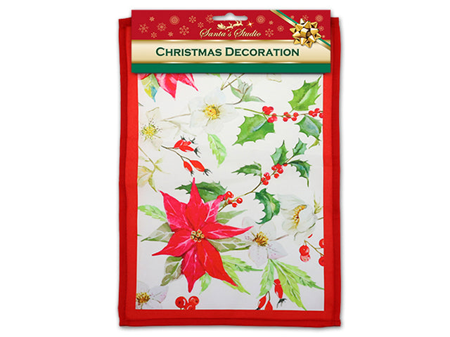 Christmas Poinsettia Placemat