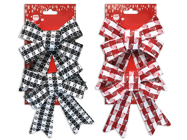 Christmas Count Cupboard Bow 2 Pack