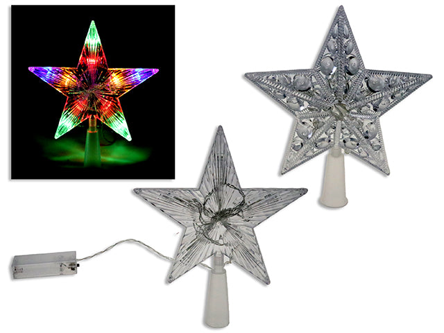 Christmas Battery Operated Star Tree Topper