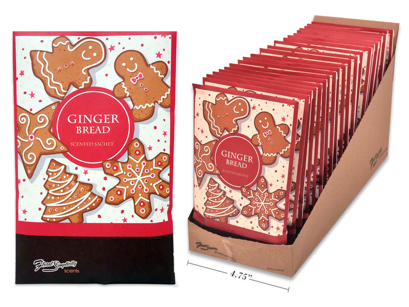 Christmas Ginger Bread Scented Sachets