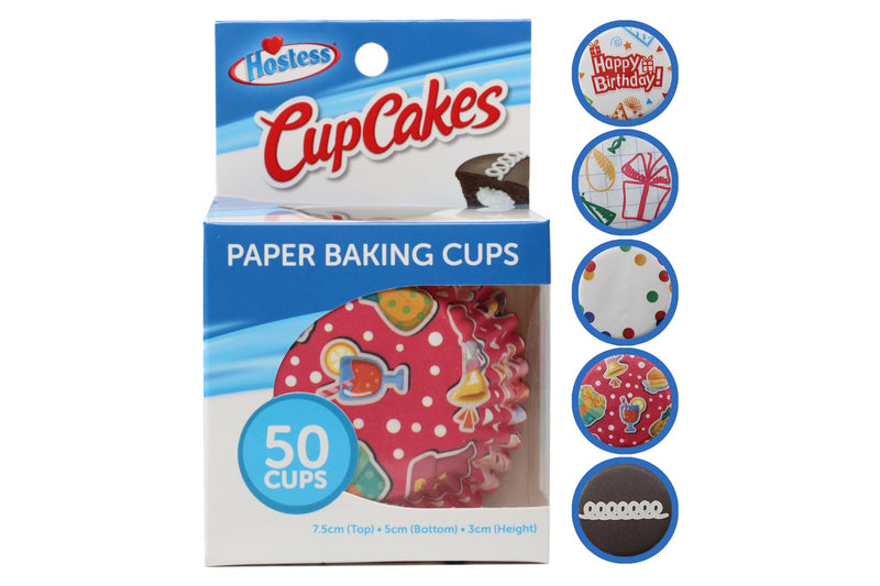 Hostess Birthday Cupcake Liners