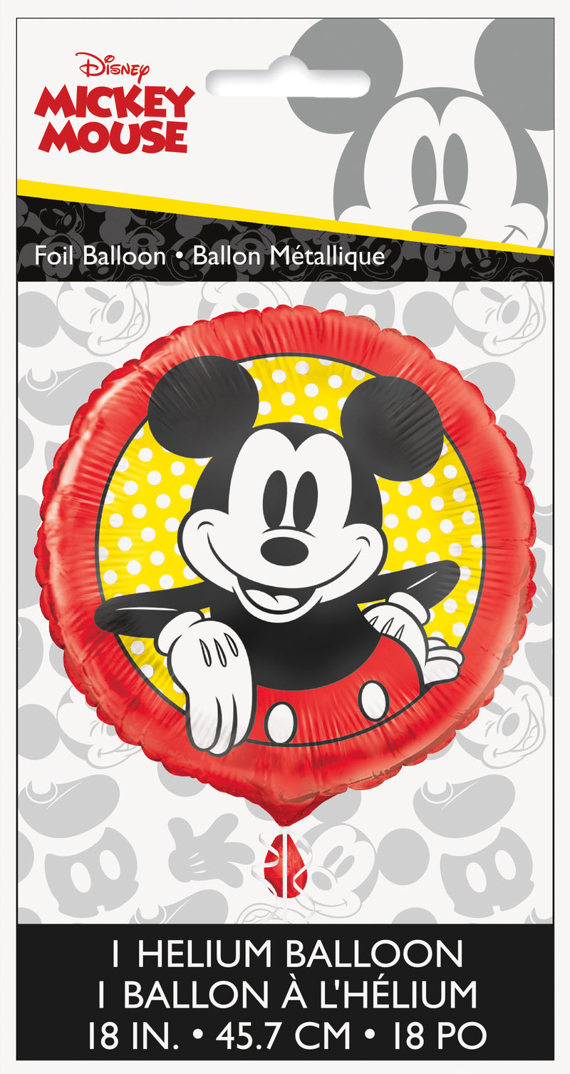 Disney Mickey Mouse Round Foil Balloon